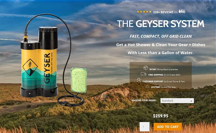 Geyser System Page