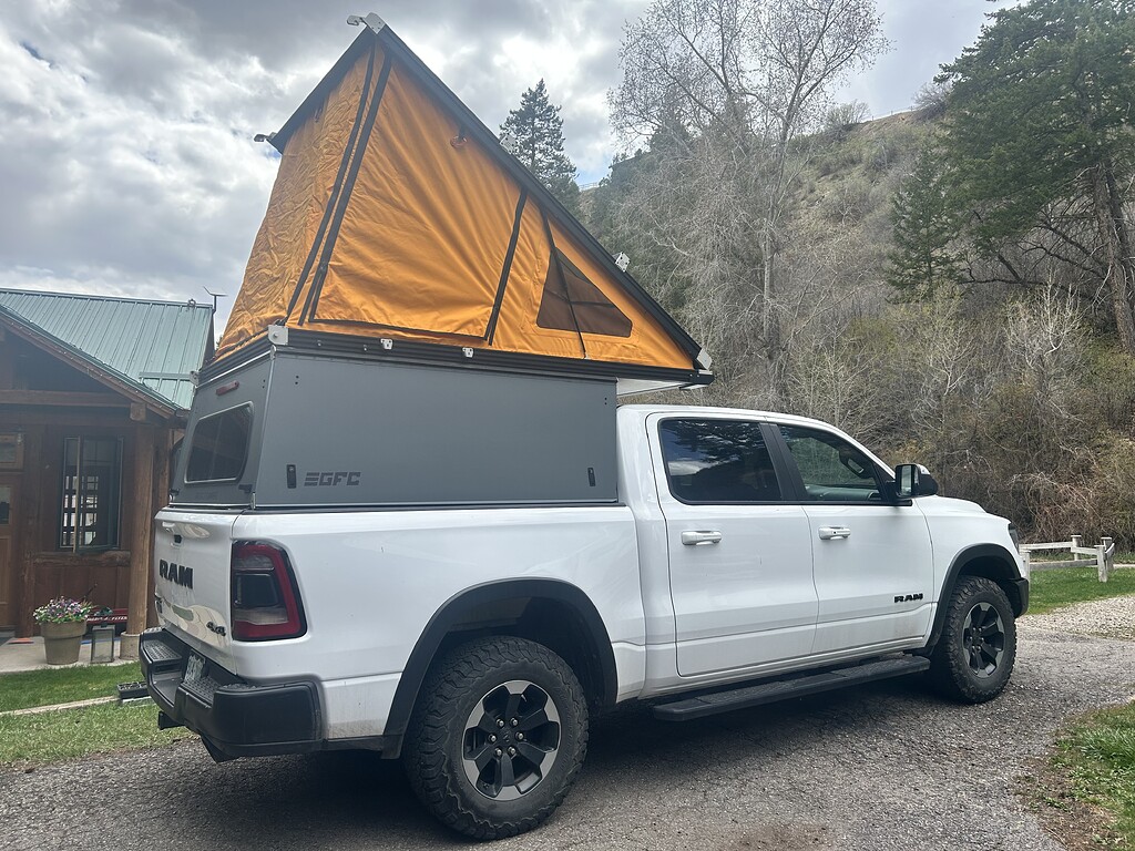 SOLD: PRICE DROP V2 Camper for Ram 1500 5’7” bed - Colorado - For Sale ...