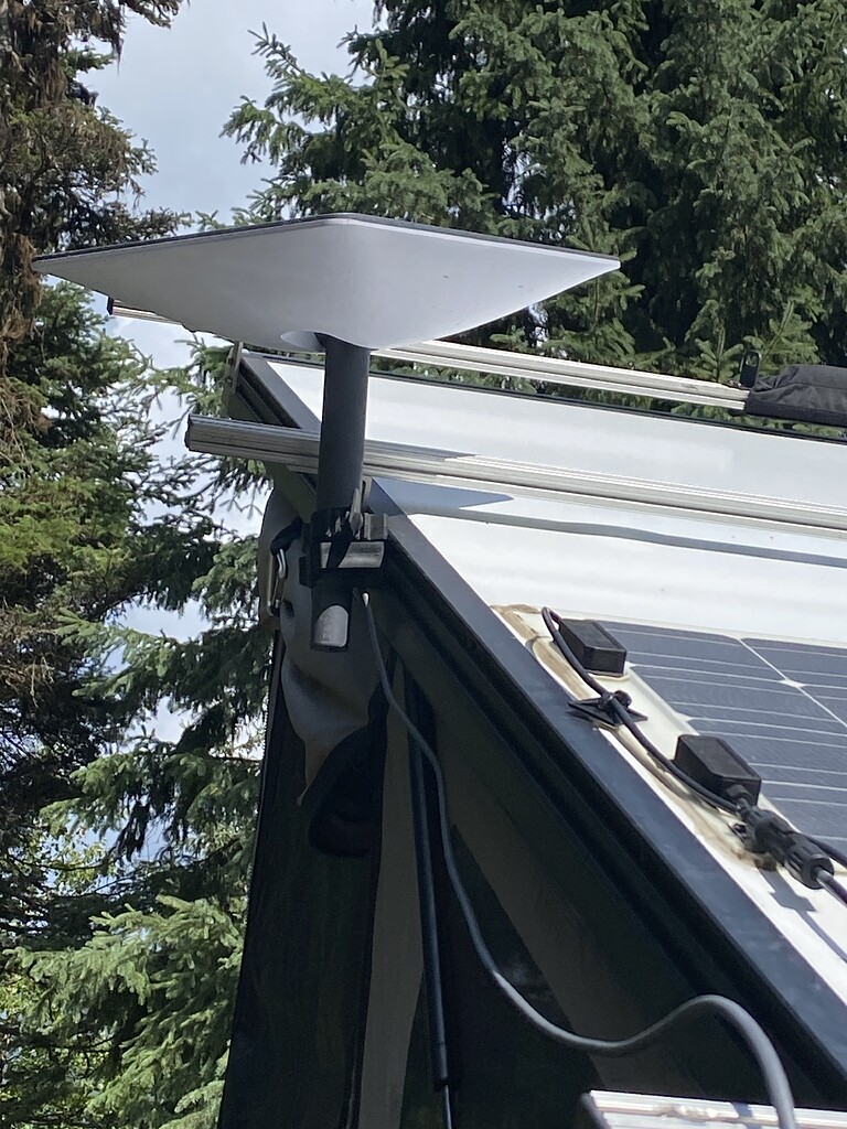 Mobile use and Camp use Starlink to Extrusion mount? - Systems - Go ...